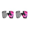 thumbnail image 1 of Soidarity Verano hombres mujeres ciclismo guantes medio dedo Skate gimnasio Fitness Sport Bike bicicleta manopla para BOODUN rosado L 2piezas, 1 of 6