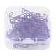 thumbnail image 4 of 20 clips marcapáginas de metal con forma de dibujos animados para suministros de oficina, clips de cachorro morado, 4 of 8