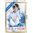 thumbnail image 3 of MLB Los Angeles Dodgers - Clayton Kershaw 14 Wall Poster, 22.375" x 34", Framed, 3 of 3
