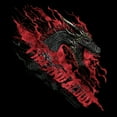 thumbnail image 2 of Men's Game of Thrones Fire and Blood Dragon Red Graphic Tee Black 2X Large, 2 of 5