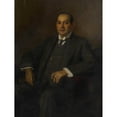 thumbnail image 2 of Robert Schiff 19x24 Gold Ornate Framed and Double Matted Museum Art Print Titled - Ludwig Karpath, Court Council, Professor, Music Writer (1913), 2 of 4