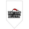 thumbnail image 2 of Mirage Pet Don't Stop Believin Screen Print Bandana White Large, 2 of 10