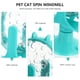 thumbnail image 3 of Gato Puppy Alimentación juguete lento alimento dispensador rotado molino de viento fugas de fugas de viento, 3 of 7
