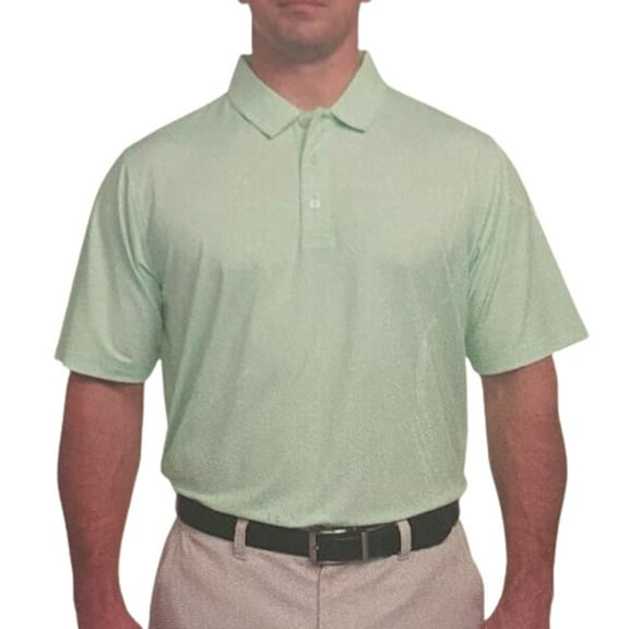 Cypress Club New Men's Performance Polo (Summer Green, XX-Large)
