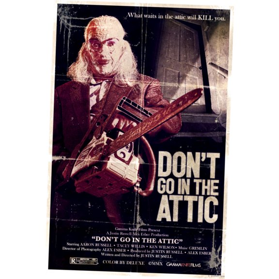 Dont Go In Attic Mini Poster 11inx17in ships in mail/gift tube 11x17 poster