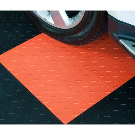 Blocktile Garage Flooring Diamond Top Interlocking Tiles Set Of 27
