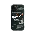 thumbnail image 3 of Para Iphone 13/12/11 Off White Nike Frosted Phone Case 13pro/12pro negro+blanco TUNC Sencillez, 3 of 5