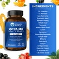 thumbnail image 7 of Vitamin World Ultra 360 Multivitamin for Men 50 Plus, Men's 50+ Multivitamin with Minerals & Herbs for Prostate Function, Supplement with Vitamin A, C, D, E & Zinc for Healthy Aging, 180 Caplets, 7 of 7