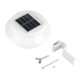thumbnail image 1 of Paquete de 2 luces solares para vallas, exteriores, jardín, pared, camino, con 3 LED, encendido y apagado automático, de color blanco, 1 of 8