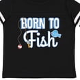 thumbnail image 4 of Inktastic Born to Fish Go Fishing Boys or Girls Toddler T-Shirt, 4 of 5