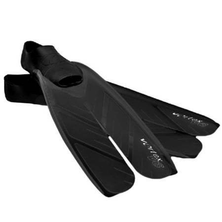 UPC 020545001003 product image for Oceanic Vortex V-6 Full Foot Split Fins (Blue, X-Small) | upcitemdb.com