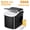 Black3-Bullet Ice (26lbs/day), variant on Countertop Nugget/Bullet Ice Maker Machine, Portable Self-Cleaning Ice Maker, 26–33 lbs/24H Chewable Sonic Ice for Home, Office & Kitchen