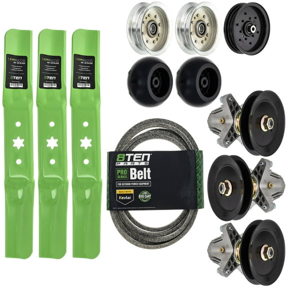 8TEN Mower Deck Rebuild Kit for Cub Cadet RZT S54 L54 MK1013516