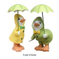 thumbnail image 3 of Toystoory Dilly And Dally Puddle Ducks Adorno de jardín muy detallado y pintado a mano resistente a la intemperie Decoración del hogar, 3 of 6