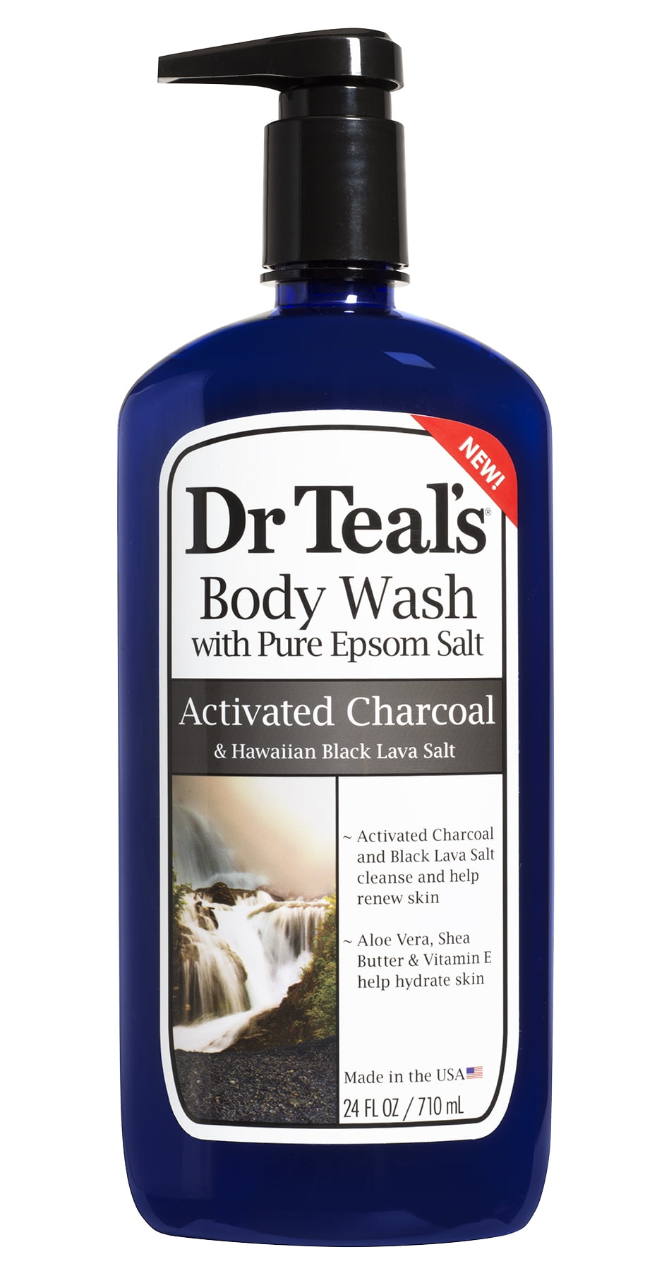 Dr Teal's Charcoal Body Wash, 24 fl oz