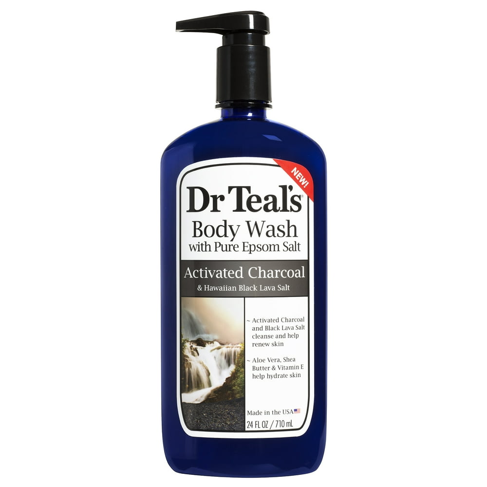 Dr Teal's Charcoal Body Wash, 24 fl oz