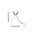 thumbnail image 3 of Fridja Clearance Portable Telescopic Scissors for office and Student Use Stainless Steel Scissors Children's Folding Scissors, 3 of 6