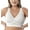 Pearl white, variant on Women's Adriana Wire-Free Lace Bralette - Pearl white - 30DDD