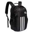 thumbnail image 2 of adidas League Three Stripe Backpack, Black/White, One Size, 2 of 7