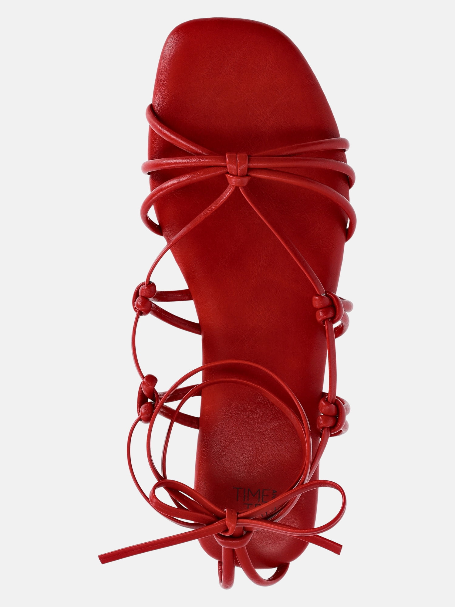 Time and Tru Women's Lace Up Sandals