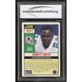 thumbnail image 2 of 1990 Score Supplemental #101T Emmitt Smith Rookie Card BGS BCCG 10 Mint+, 2 of 2