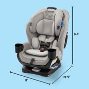 Graco Extend2Fit 3-in-1 Car Seat, Ashten, Grey