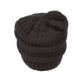 thumbnail image 4 of Gravity Outdoor Co. Thick Knit Soft Stretch Beanie Cap - Black, 4 of 4