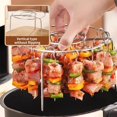 thumbnail image 3 of Juego de parrilla para freidora de aire con brochetas de acero inoxidable para kebab, 3 of 8