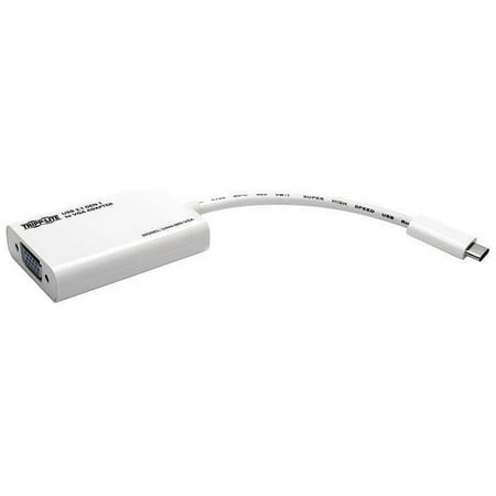 UPC: 0037332193766 | Tripp Lite 3-Port USB-C to USB-A 3x Hub Micro SD & SD/MMC Reader USB 3.1 Hub (U460-003-3AM)
