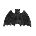 thumbnail image 2 of Halloween Decorations, Black Halloween Decor, Rattan Wall Decor, Gothic Halloween Decor, Hanging Bats Halloween Decor, 39X10X4.5 in 1-Piece Black Rattan Woven Bat Shaped Wall, 2 of 9
