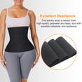 thumbnail image 2 of Fajas para mujeres Control de barriga, Envolturas para el estómago para bajar de peso, Entrenador de residuos de cintura para mujeres Baja grasa del vientre, Envolturas para la cintura para el estómago, Faja corporal, Banda para el vientre posparto, Trabajo desde casa Fitness 12,5 cm-4 m Rojo Verde, 2 of 5