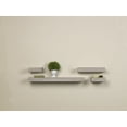 thumbnail image 3 of Melannco Set of 4 Chunky Grey Wood Veneer Shelves, Hardware Included, 3 of 5