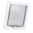 thumbnail image 1 of Solapa de Ventana de Puerta Con Pantalla para Mascotas, hinchable, impermeable, para gatos medios, acrílico abdominales, 1 of 7