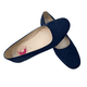 thumbnail image 3 of Zapatos Flat Balerina Casual para Dama Leoniex Calzaplus  Debut Azul Marino, 3 of 4