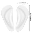 thumbnail image 4 of 4/3/2/1 Pair Arch Support Shoe Inserts For Flat Feet Gel Arch Support Cushions For Men & Women Reusable Arch Inserts For Plantar Fasciitis Adhesive Arch Pad For Relieve Pressure & Feet Pain, 4 of 10