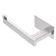 thumbnail image 3 of Portarrollos de papel higiénico de acero inoxidable elegante, montaje en pared, diseño sin perforaciones para cocina y baño, longitud corta, 3 of 8