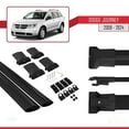 thumbnail image 5 of Compatible with Dodge Journey 2008-2024 FLY Model Car Roof Rack Cross Bar Black Aluminium 2 Bars, 5 of 7