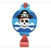 Pirates Treasure Blowouts Party Favor- Pack of 8