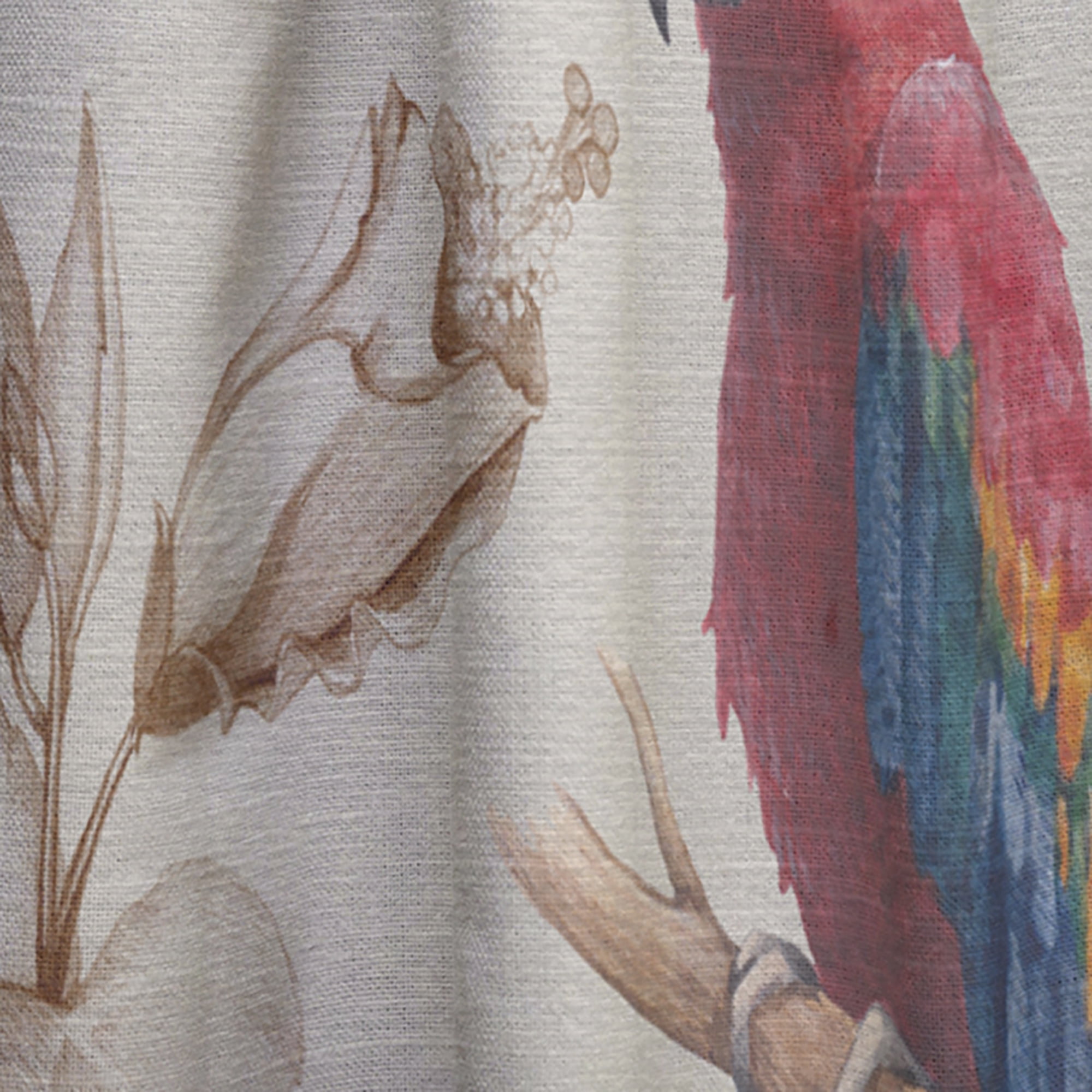 Designart 'Blossom Pink XXXVII' Floral Curtain Panel