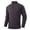 MY50-Purple, variant on MiYuan Mens Quarter Zip Pullover Stand-Up Collar Golf Shirts Long Sleeve Golf Running,Quarter Zip,Thermal Warm,Lightweight,Long Sleeve ,Stretchy,Pullover Sweater Top Workout Wear
