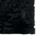 thumbnail image 4 of Faux Sheepskin Rug Black 5x7 Soft Tufted Comfortable Multi Size, 4 of 5