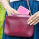 thumbnail image 2 of Monedero con patrón de sirena rosa Bolsas de almacenamiento de PU Bolsa de cambio con soporte para monedero con cremallera para niñas y mujeres, 2 of 7