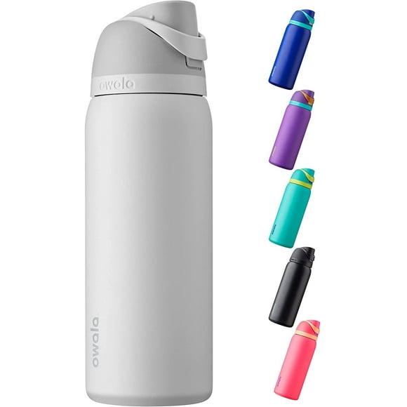 Botella de agua Owala FreeSip de acero inoxidable con aislamiento 1 litro