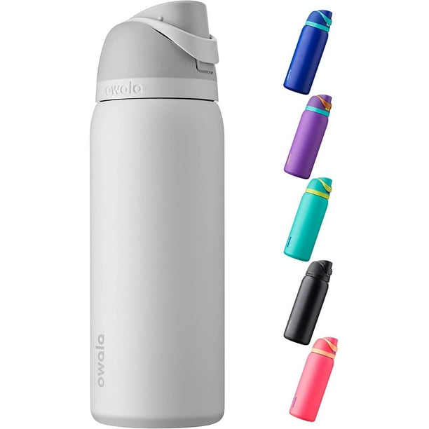 Botella de agua Owala FreeSip de acero inoxidable con aislamiento 1 litro