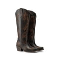 thumbnail image 3 of DREAM PAIRS Women’s Knee High Western Cowboy Boots Retro Embroidered Square Toe Cowgirl Boots, 3 of 8