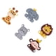 thumbnail image 1 of Figuras De Decoración Para Tartas De Animales De La Selva, Mono, Elefante, Jirafa, Hipopótamo, León, Lindo Ahorro De Esfuerzo, Fácil De Montar, Decoración Para Tartas De, 1 of 7