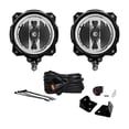 thumbnail image 2 of KC Hilites 97101 07-18 Wrangler Jk Led 6In Sae Ece Driving 2 Light System Black, 2 of 3