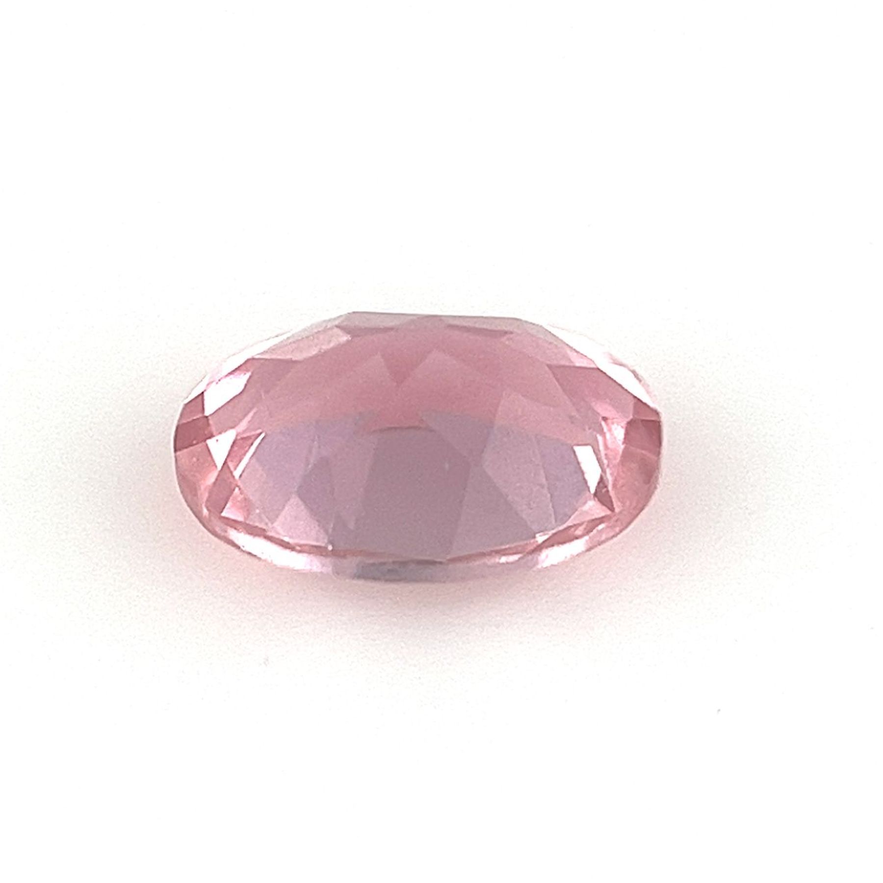 Certified Real 0.75 Carat Pink Tourmaline Oval Shape Brilliant Cut 7x5 mm Loose Gemstone October Birthstone