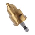 thumbnail image 3 of Pipe Reaming Drill Bits, PVC Pipe Reamer Hexagon Shank Drill Bits, Pipe Reamer Tool, Water Pipe Drill Tools for Metal, Copper, Aluminum, Iron, 3 of 9