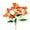 Orange, variant on sunsanly Artificial Flower Branch with Stem Leaves Home Wedding Party 3 Fork 39 Head Faux Flower Floral Arrangement Indoor Outdoor Decoration Photo Props